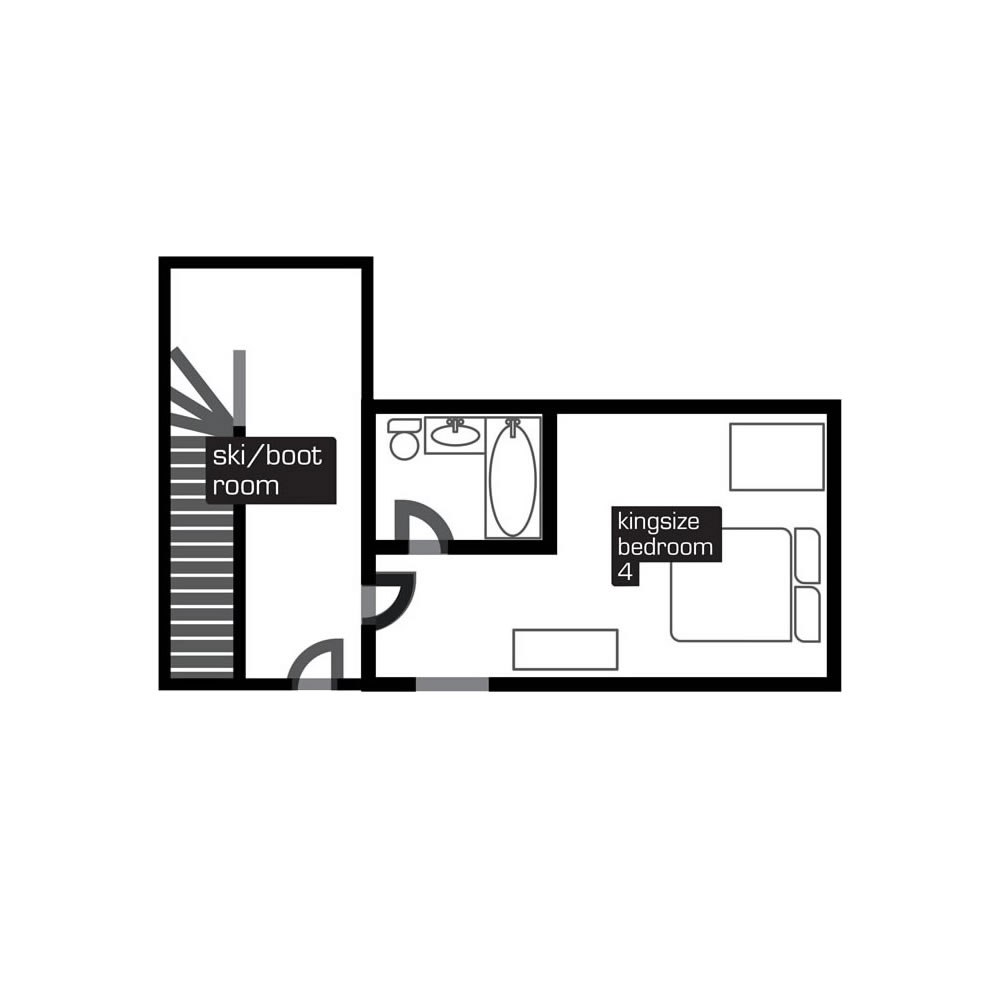 Chalet Rachael La Tania Floor Plan 3